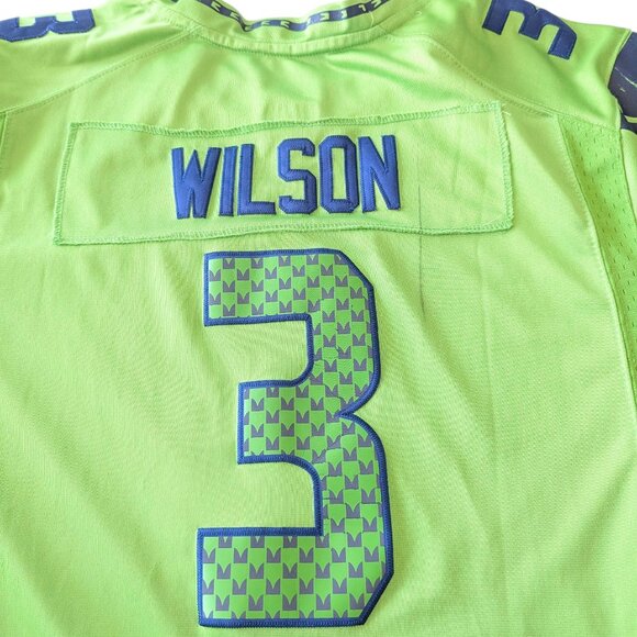 Seattle Seahawks - NFL Official Nike Russell Wilson #3 Jersey - Size XL - Picture 11 of 15